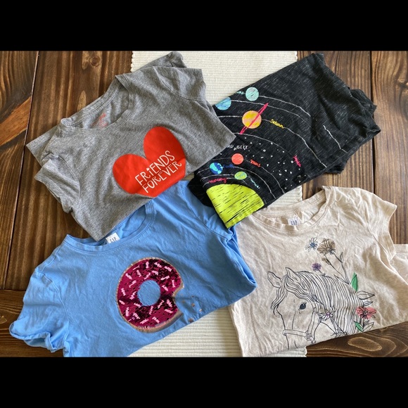 GAP Other - 👀🌟 Girls 7/8 Tee Bundle!!